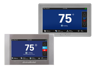 Platinum 1050 Smart Thermostat
Easy smartphone control
Platinum 1040 Zoning Sensor
Zone thermostat + temperature sensor in one